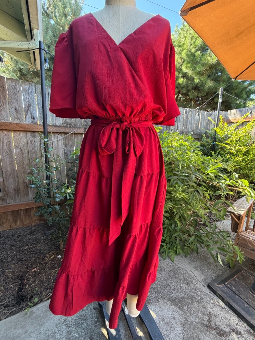 Flying Tomato Maxi Tiered Dress
